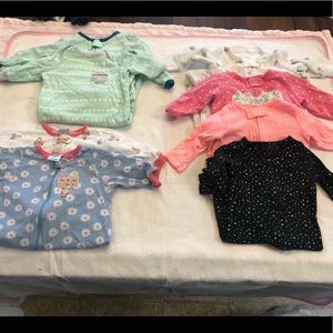 Baby Girl's 3 Month Sleeper Bundle